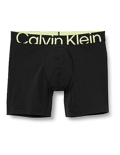 Calvin Klein Herren Boxer Brief Baumwolle mit Stretch, Schwarz (Black), S von Calvin Klein