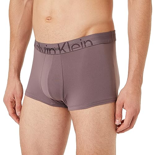 Calvin Klein Herren Boxershorts Low Rise Trunk Stretch, Violett (Sparrow), L von Calvin Klein