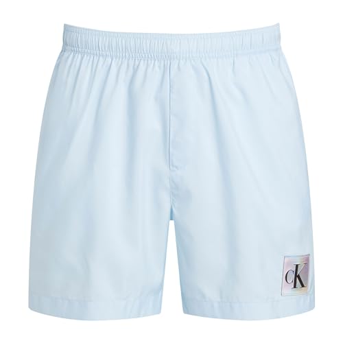 Calvin Klein Herren Boxershorts Medium Drawstring Lang, Blau (Keepsake Blue), L von Calvin Klein