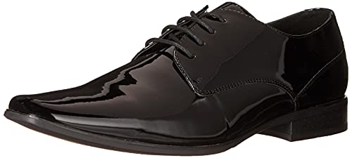 Calvin Klein Herren Brodie Oxford Schuh Stiefel, Black Patent 967, 41.5 EU von Calvin Klein