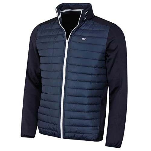 Calvin Klein Herren CK Hybrid Insulate Leichte Jacke - Marine/Marine - L von Calvin Klein