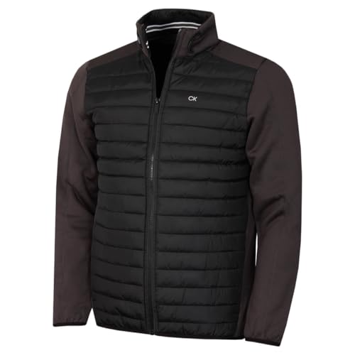 Calvin Klein Herren CK Insulate Jacke - Sturm/Schwarz - XL von Calvin Klein