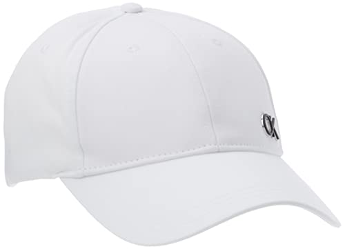 Calvin Klein Herren CK Metal BB Cap K50K509662 Kappe, Weiß (Bright White), OS von Calvin Klein Jeans