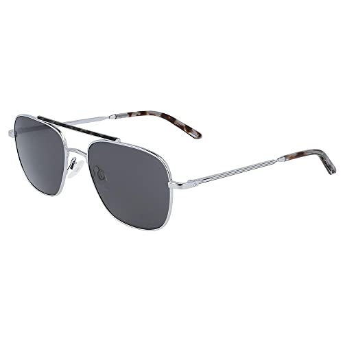 Calvin Klein Herren Ck21104s Sonnenbrille, Light Gunmetal/Charcoal, Einheitsgröße von Calvin Klein