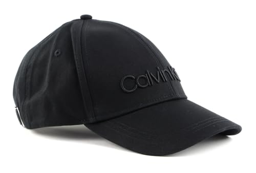 Calvin Klein Herren Cap Calvin Embroidery Basecap, Schwarz (Black), Einheitsgröße von Calvin Klein