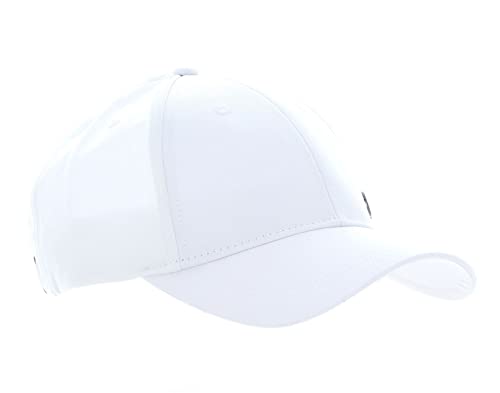 Calvin Klein Herren Cap Ck Bombed Metal Basecap, Weiß (Bright White), Einheitsgröße von Calvin Klein