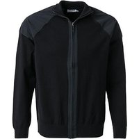 Calvin Klein Herren Cardigan schwarz Tencel unifarben von Calvin Klein