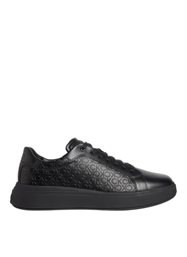 Calvin Klein Herren Chunky Low TOP LACE UP Mono Sneaker, Triple Black, 40 EU Schmal von Calvin Klein
