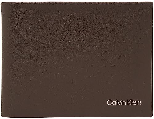 Calvin Klein Herren Portemonnaie Concise Bifold Klein, Braun (Java), Onesize von Calvin Klein