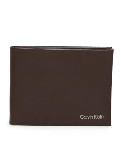 Calvin Klein Herren Portemonnaie Concise Bifold Klein, Braun (Java), Onesize von Calvin Klein