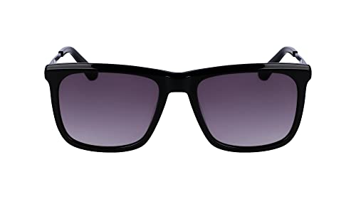 Calvin Klein Unisex CK22536S Sunglasses, 001 Black, Einheitsgröße von Calvin Klein