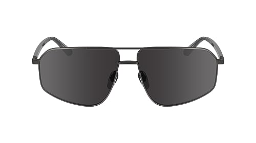 Calvin Klein Herren Ck23126s Sonnenbrille, Mattes Dunkles Gunmetal, Einheitsgröße von Calvin Klein