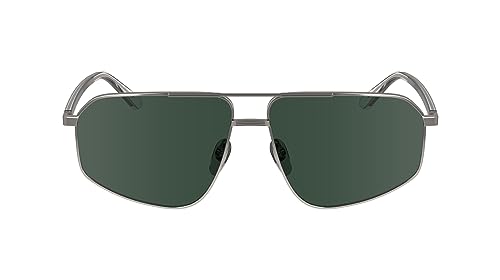 Calvin Klein Herren Ck23126s Sonnenbrille, Mattes Helles Gunmetal, Einheitsgröße von Calvin Klein