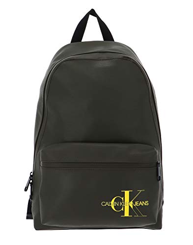 Calvin Klein Herren Ckj COATED COTTON Campus BP 45 Rucksack Grün (Deep Depths) von Calvin Klein