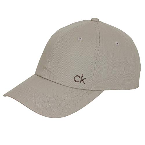 Calvin Klein Herren Classic Cotton 6 Panel Cap - Sand - Einheitsgröße von Calvin Klein