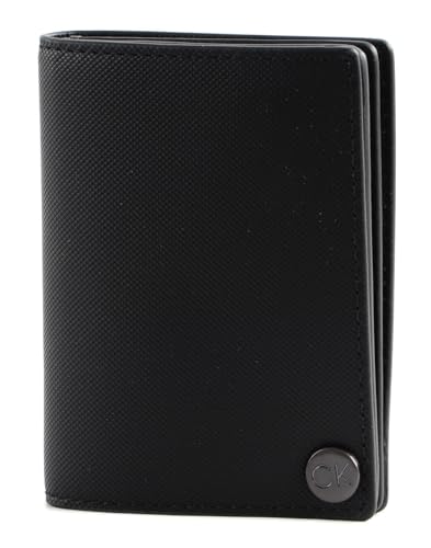 Calvin Klein Ck Clean Pq Covered Cardholder Geldbörsen, Herren, Schwarz (Ck Black), Os von Calvin Klein