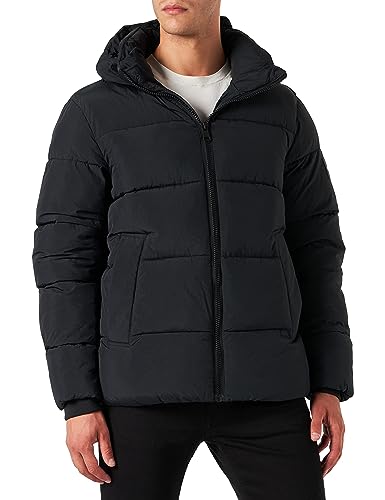 Calvin Klein Herren Crinkle Nylon Puffer Jacket K10K110336 Gepolsterte Jacken, Schwarz (Ck Black), L von Calvin Klein