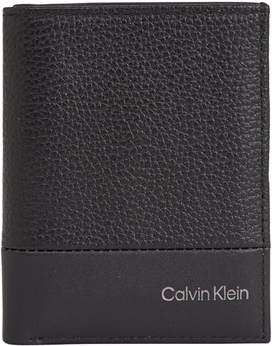 Calvin Klein Herren Geldbeutel mit RFID, Schwarz (Ck Black), Einheitsgröße von Calvin Klein