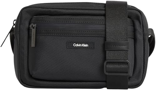 Calvin Klein Herren Umhängetasche Essential Camera Bag mit Reißverschluss, Schwarz (Ck Black), Einheitsgröße von Calvin Klein