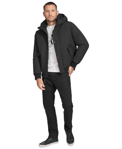 Calvin Klein Herren Everyday Essential Water Resistant Jacket Jacke, Schwarz, L von Calvin Klein