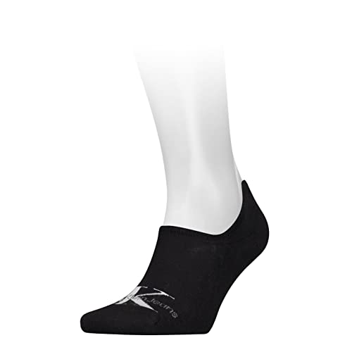 Calvin Klein Herren Footie Socken, Schwarz, Einheitsgröße von Calvin Klein