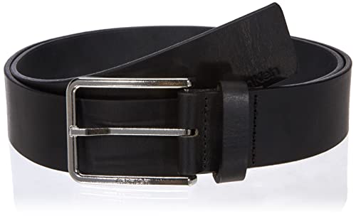 Calvin Klein Herren Gürtel Warmth 40mm Leder, Schwarz (Ck Black), 130 von Calvin Klein Jeans