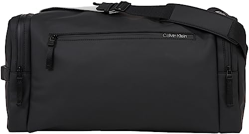 Calvin Klein Herren Weekender Reisetasche Rubberized Handgepäck, Schwarz (Ck Black), Onesize von Calvin Klein