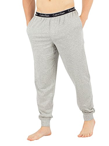 Calvin Klein Herren Hose PANT CUFFED, Gr. X-Large, Grau (GREY HEATHER 080) von Calvin Klein underwear