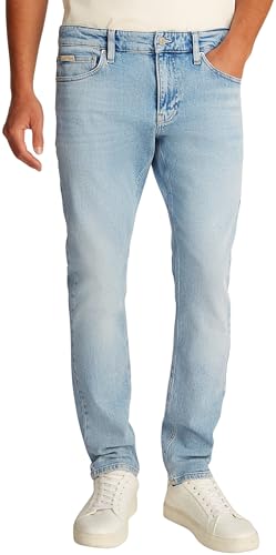 Calvin Klein Herren J30J327155 Slim, Denim (Denim Light), 28W / 30L von Calvin Klein