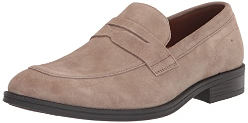 Calvin Klein Herren Jay Slipper, Taupe Suede 240, 42.5 EU von Calvin Klein