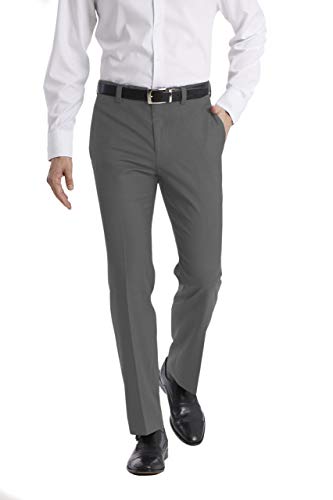 Calvin Klein Herren Jinny Klassische Hose, Mittelgrau, 32W / 30L von Calvin Klein