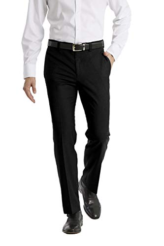 Calvin Klein Herren Jinny Anzughose, schwarz, 42W / 29L von Calvin Klein
