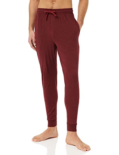 Calvin Klein Herren Jogger 000NM2253E Hosen, Rot (Red Carpet Heather), L von Calvin Klein Jeans