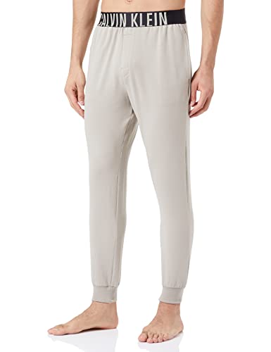 Calvin Klein Herren Jogger 000NM1961E Hosen, Beige (Winter Linen), M von Calvin Klein