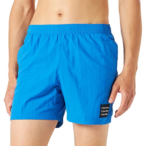 Calvin Klein Herren Mittlerer Kordelzug, Corrib River Blue, M von Calvin Klein Jeans