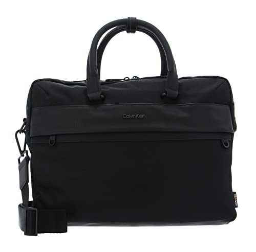 Calvin Klein Herren Remote Laptop Bag W/Sleeve K50K509587 Laptoptasche, Schwarz (Ck Black) von Calvin Klein