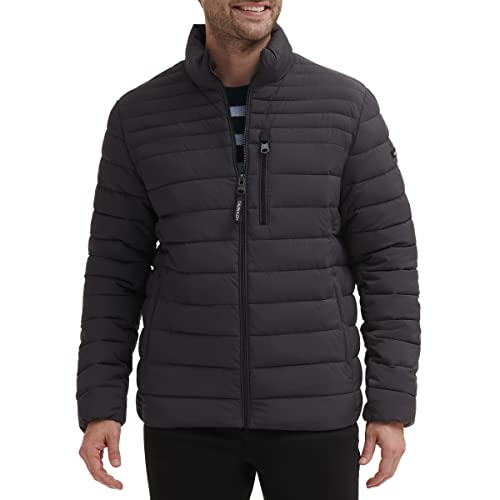 Calvin Klein Herren Lightweight Puffer Water-Resistant Down Men’s Jacket Jacke, Packbares Eisen, XXL von Calvin Klein