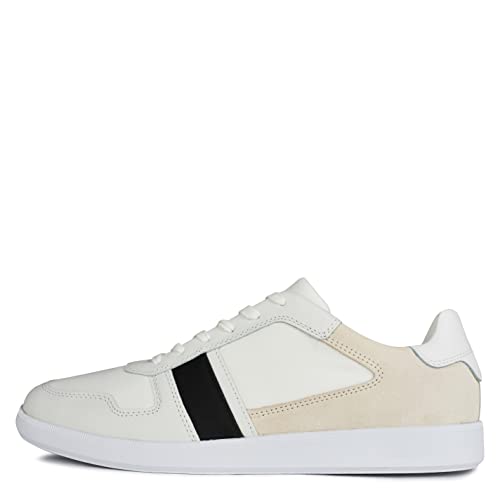 Calvin Klein Herren Low Cup Freizeit-Sneaker Sneaker Weiß 41 EU von Calvin Klein