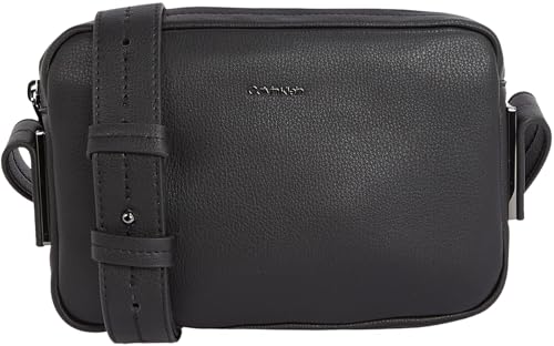 Calvin Klein Herren Umhängetasche Modern Business Flat Camera Bag Elegant, Schwarz (Ck Black), Einheitsgröße von Calvin Klein