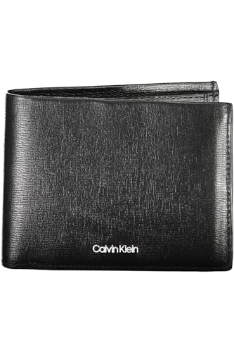 Calvin Klein Herren MEDIAN Trifold 10CC W/Coin K50K509993 Geldbörsen, Schwarz (Ck Black) von Calvin Klein