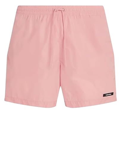 Calvin Klein Herren Medium Drawstring Km0Km01111 Boardshorts, Orange (Vintage Peach), S von Calvin Klein