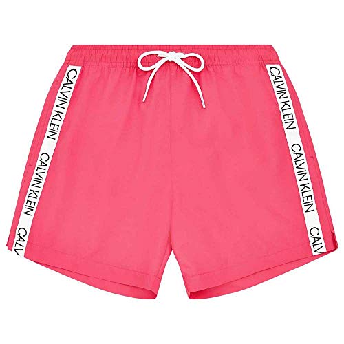 Calvin Klein Herren MEDIUM Drawstring Badehose, Beetroot Purple VAR, M von Calvin Klein