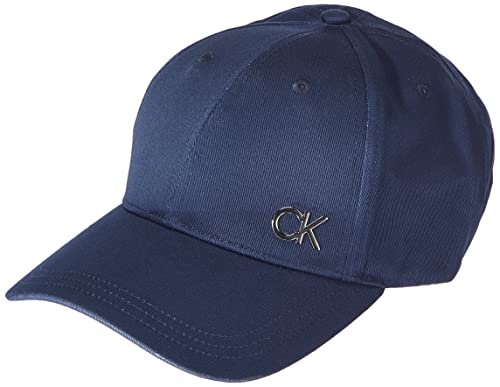Calvin Klein Herren Metal BB Cap K50K509662 Kappe, Schwarz (Ck Navy), OS von Calvin Klein Jeans