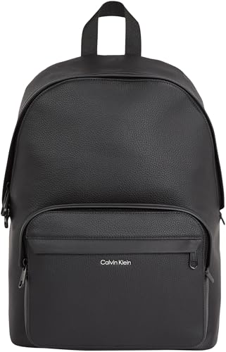 Calvin Klein Herren Must Campus BP K50K511595 Rucksäcke, Schwarz (Ck Black Pebble) von Calvin Klein