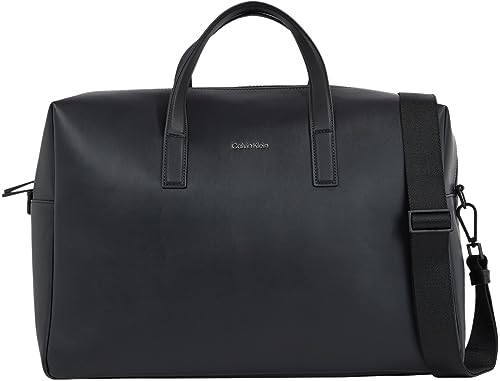 Calvin Klein Herren Weekender Reisetasche Handgepäck, Schwarz (Ck Black), Onesize von Calvin Klein