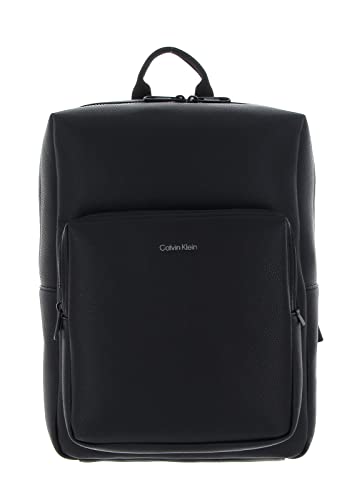 Calvin Klein Herren Rucksack Ck Must Squared Campus Klein, Schwarz (Ck Black), Einheitsgröße von Calvin Klein