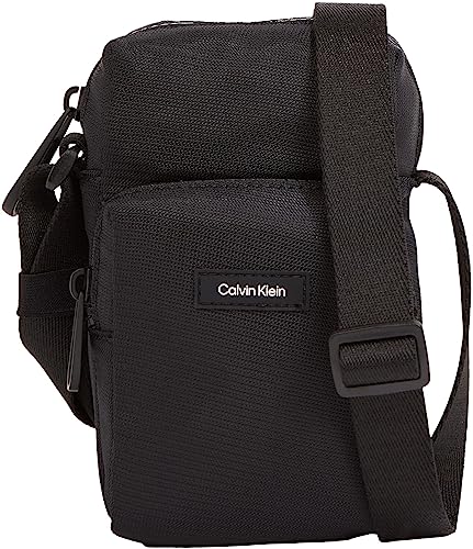 Calvin Klein Herren Umhängetasche Reporter Klein, Schwarz (Ck Black), Onesize von Calvin Klein