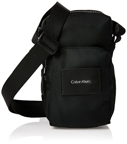 Calvin Klein Herren Must T Reporter XS W/Pckt K50K509116 Crossovers, Schwarz (Ck Black) von Calvin Klein