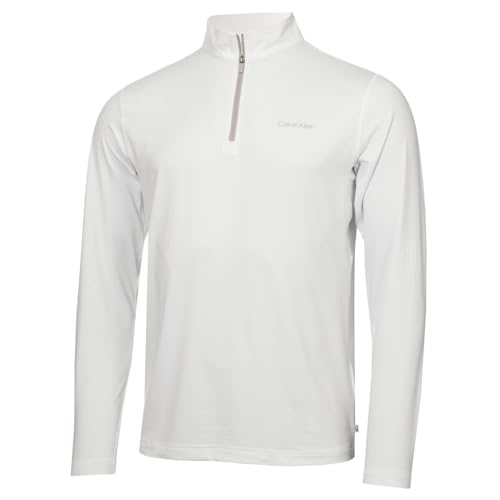 Calvin Klein Herren Newport Pullover - Weiß - L von Calvin Klein