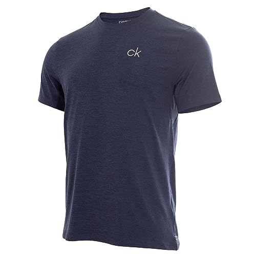 Calvin Klein Herren Newport T-Shirt Golfshirt, Marineblau, Medium von Calvin Klein